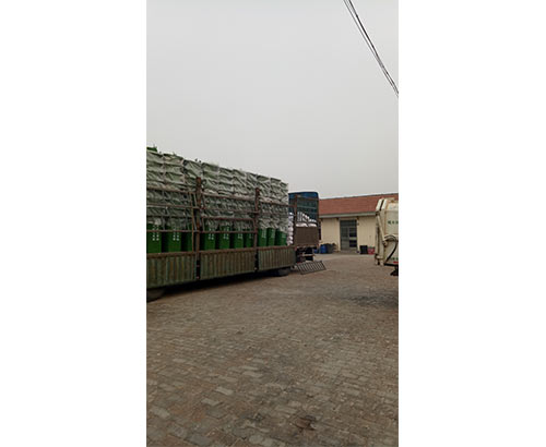 垃圾桶在濟南市鄉鎮環衛處